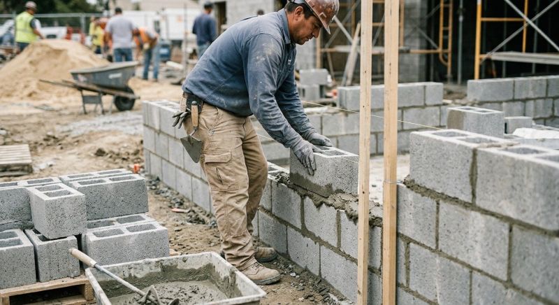 Block Foundation Installation in Stamford, CT